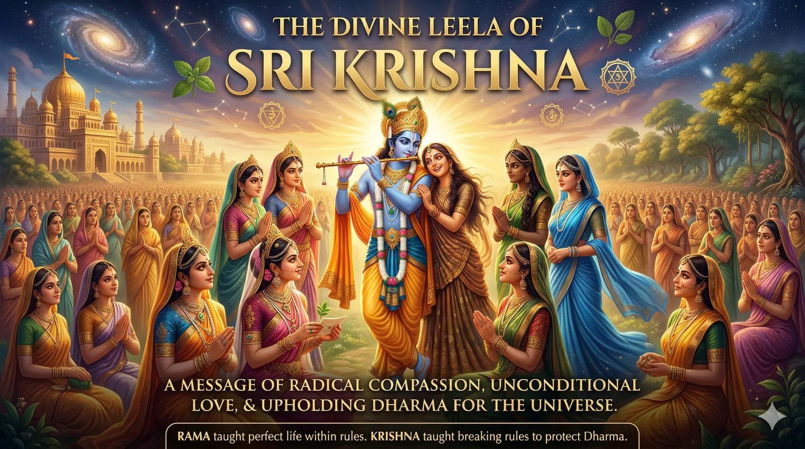 Decoding Sri Krishna’s Marriages: The Ashtabharya, Radha, and the 16,100 Wives